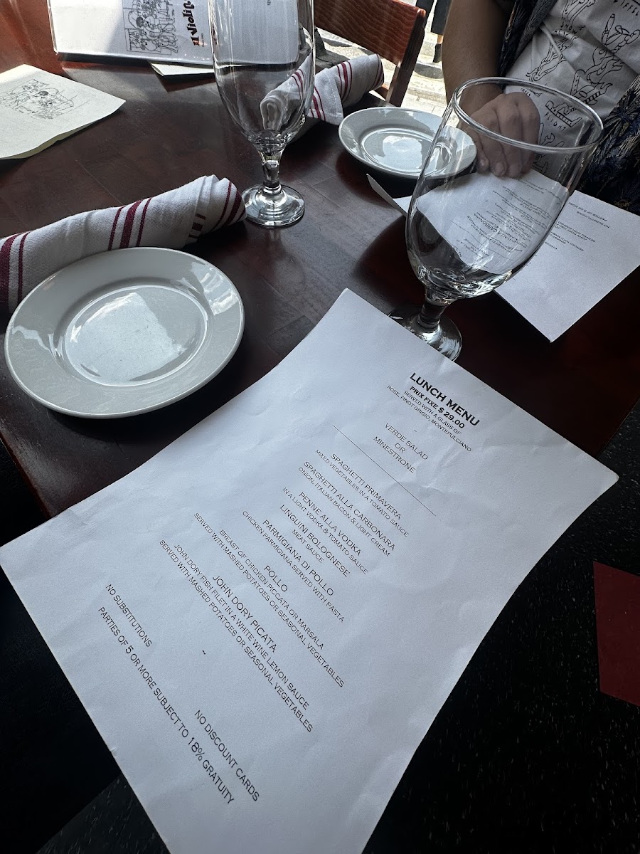 Il Violino Menu - Image 5